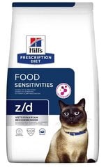 Hill's PD Food Sensitivities z/d katėms, 1,5 kg kaina ir informacija | Sausas maistas katėms | pigu.lt