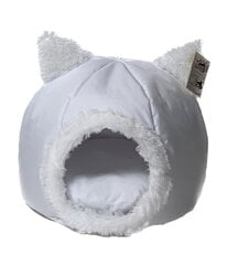 Лежак для кошек GoGift kennel, 40x40x34 см, серый цена и информация | Лежаки, домики | pigu.lt