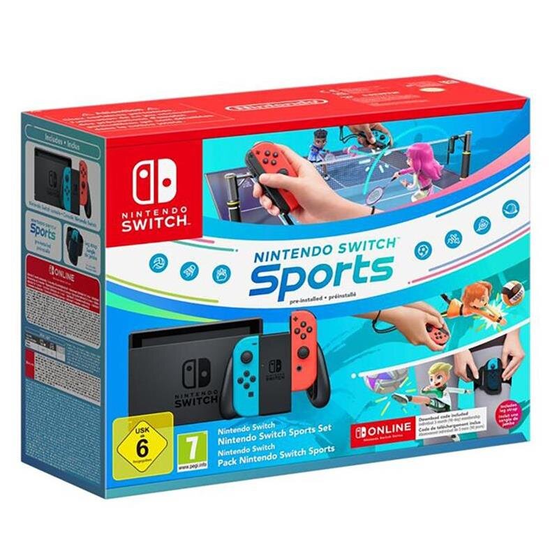 Nintendo Switch Sports Bundle - Gaming console цена и информация | Žaidimų konsolės | pigu.lt