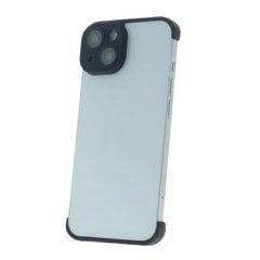 TPU mini bamperiai su kameros apsauga  iPhone 14 6,1 black цена и информация | Чехлы для телефонов | pigu.lt