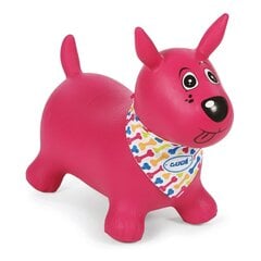 Šuns formos šokliukas Ludi, rožinis цена и информация | Игрушки для малышей | pigu.lt