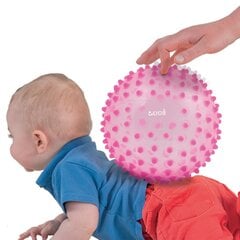 Mankštos kamuolys Ludi, rožinis 20 cm kaina ir informacija | Žaislai kūdikiams | pigu.lt