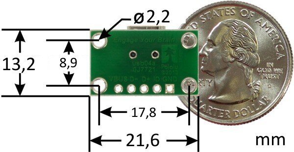 MiniUSB B tipo 5 kontaktų jungtis kaina ir informacija | Tvirtinimo detalės | pigu.lt