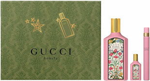 Rinkinys Gucci Flora Gorgeous Gardenia moterims: kvapusis vanduo EDP moterims, 100 ml + 10 ml + 5 ml kaina ir informacija | Kvepalai moterims | pigu.lt