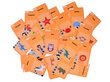 Anglų kalbos kortelių skaitytuvas Jokomisiada, 240 vnt, raudonas kaina ir informacija | Lavinamieji žaislai | pigu.lt
