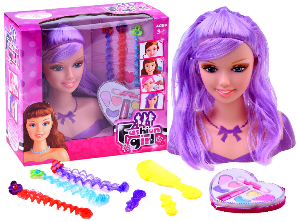 Rinkinys mergaitėms lėlės kosmetikos komplektas kaina ir informacija | Žaislai mergaitėms | pigu.lt