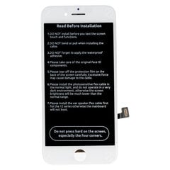 LCD Display NCC for Iphone 7 White Select kaina ir informacija | Monitoriai | pigu.lt