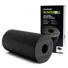 Fascijos volas Blackroll® Standart, 45cm, juodas kaina ir informacija | Masažo reikmenys | pigu.lt