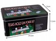 Pokerio rinkinys dėžutėje Texas Malatec, 200 žetonų цена и информация | Azartiniai žaidimai, pokeris | pigu.lt