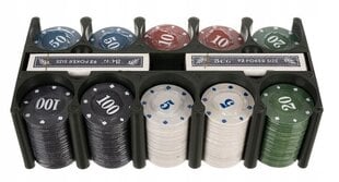 Pokerio rinkinys dėžutėje Texas Malatec, 200 žetonų kaina ir informacija | Azartiniai žaidimai, pokeris | pigu.lt