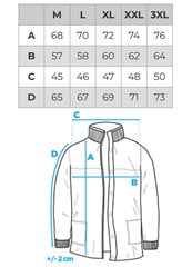 Зимняя куртка мужская Edoti C573 цена и информация | Мужские куртки | pigu.lt