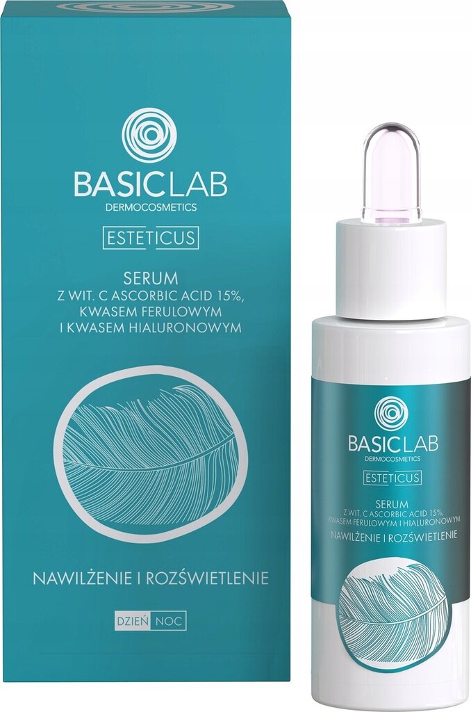 Drėkinamasis veido serumas Basiclab, 30 ml цена и информация | Veido aliejai, serumai | pigu.lt