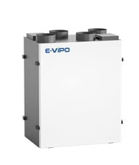 Šilumos atgavimo ventiliacijos įrenginys E-Vipo W Standard serija 250m3 kaina ir informacija | Oro reguliavimo įrangos priedai | pigu.lt