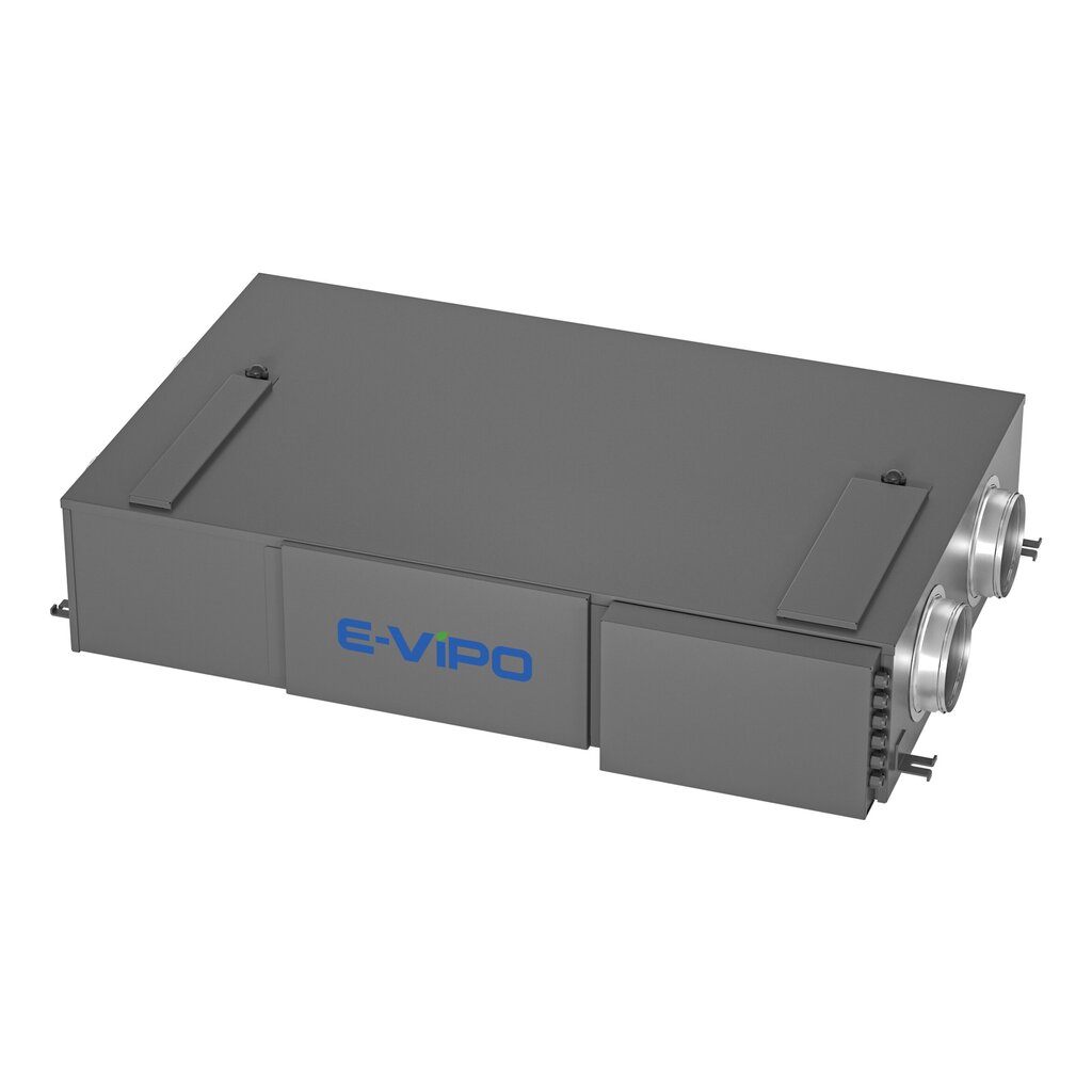 Šilumos atgavimo ventiliacijos įrenginys E-Vipo CS Eco serija 300m3 kaina ir informacija | Oro reguliavimo įrangos priedai | pigu.lt
