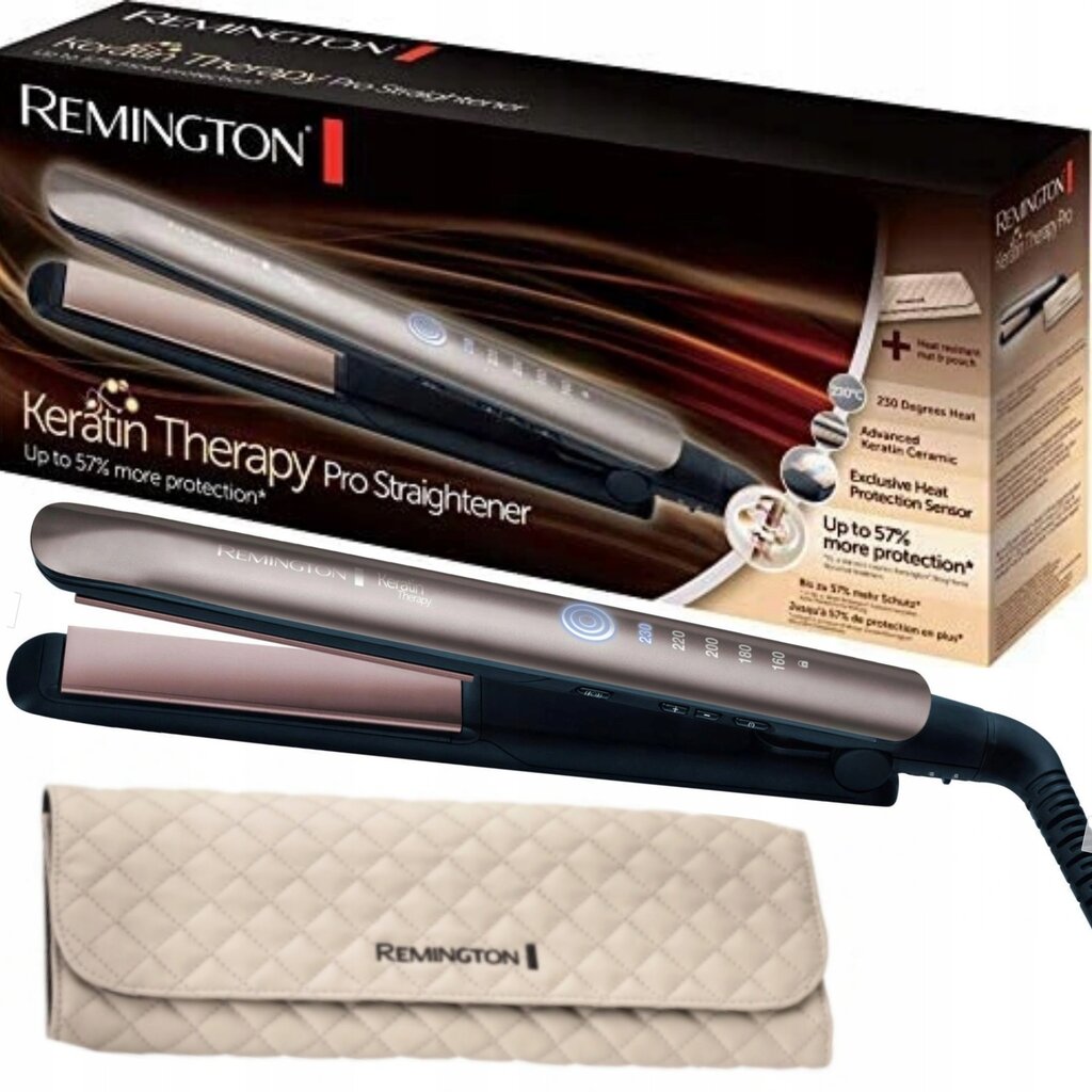 Remington Keratin Therapy Pro kaina ir informacija | Plaukų formavimo ir tiesinimo prietaisai | pigu.lt