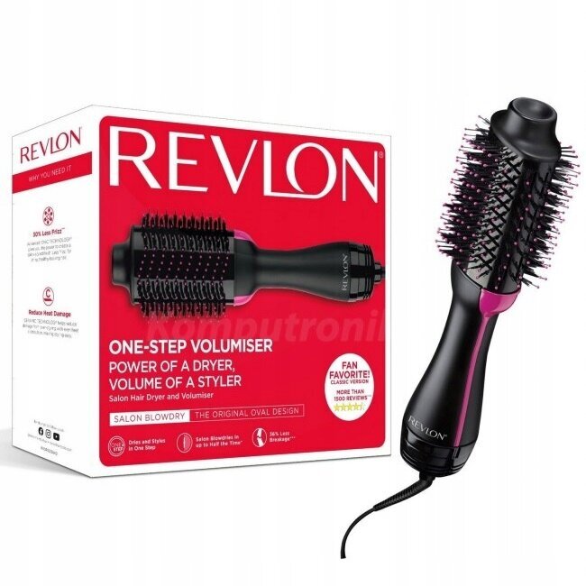 Revlon RVDR 5222 kaina ir informacija | Plaukų formavimo ir tiesinimo prietaisai | pigu.lt