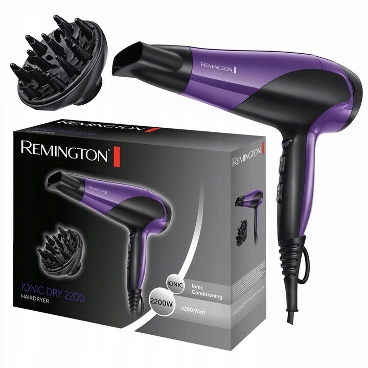 Remington Ionic Dry D3190 цена и информация | Plaukų džiovintuvai | pigu.lt