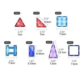 Магнитный конструктор MiDeer , 60 деталей цена и информация | Конструкторы и кубики | pigu.lt
