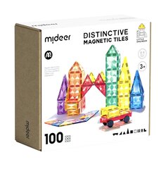 Магнитный конструктор MiDeer, 100 деталей цена и информация | Конструкторы и кубики | pigu.lt