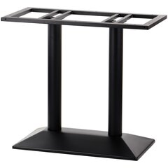 Metalinis stalo pagrindas SH-4001-2, 70x40 cm, juodas kaina ir informacija | Baldinės kojelės ir kojos | pigu.lt