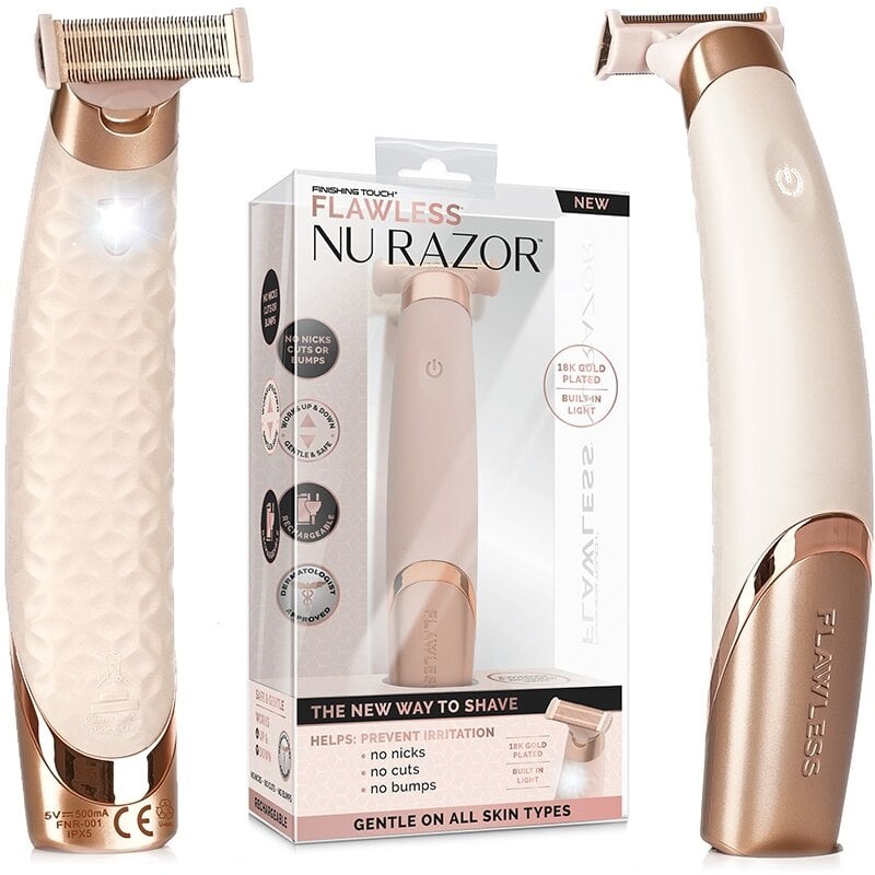 Flawless Nu Razor Finishing Touch kaina ir informacija | Epiliatoriai | pigu.lt