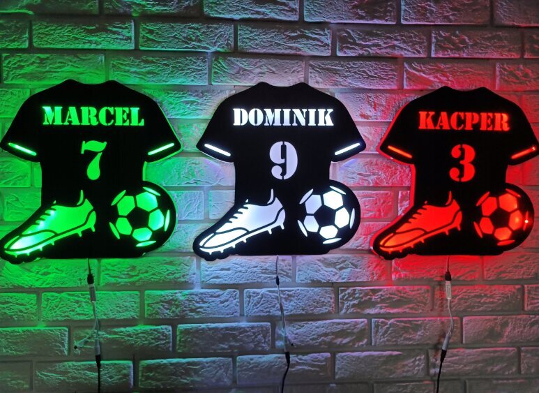 Drew-Fun dekoratyvinis šviestuvas Futbolas kaina ir informacija | Interjero detalės | pigu.lt