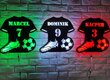 Drew-Fun dekoratyvinis šviestuvas Futbolas цена и информация | Interjero detalės | pigu.lt