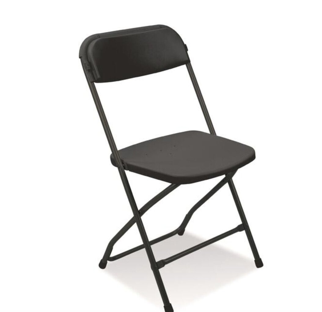 Kėdė, juoda kaina ir informacija | Lauko kėdės, foteliai, pufai | pigu.lt