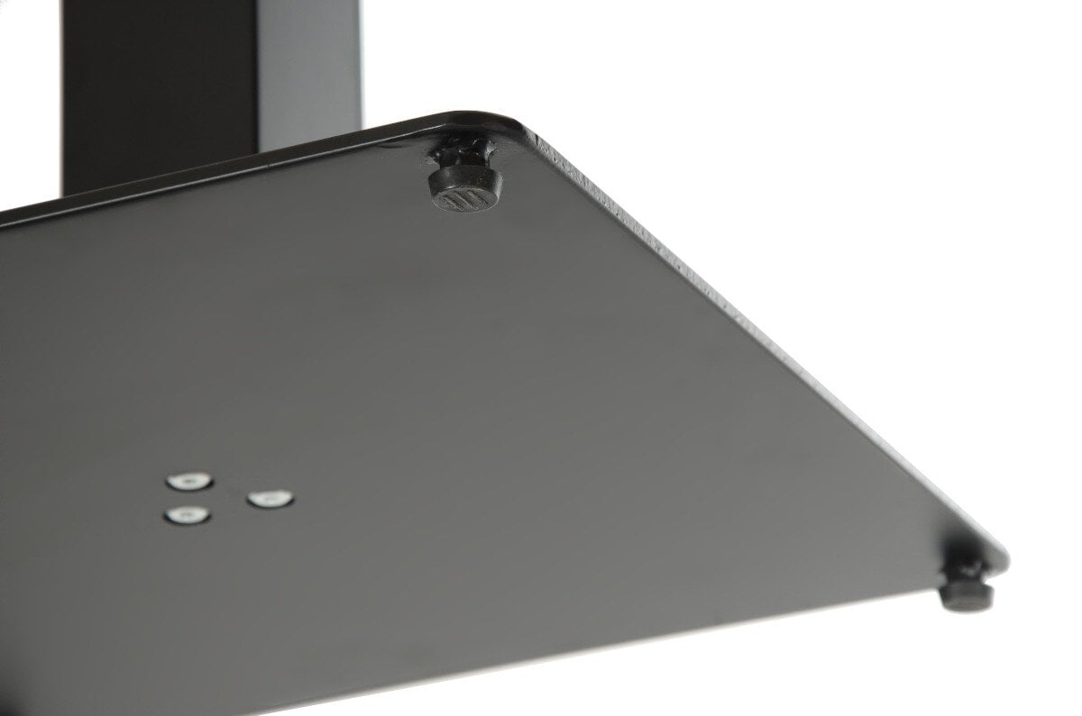 Metalinis stalo pagrindas SH-5002-1-60, 40x40 cm, juodas цена и информация | Baldinės kojelės ir kojos | pigu.lt