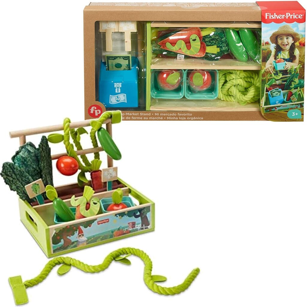 Žaislinis Fisher Price rinkinys Farm-to market Stand Play Set kaina ir informacija | Žaislai mergaitėms | pigu.lt