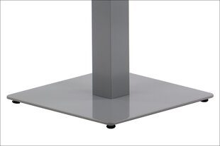 Metalinis stalo pagrindas SH-5002-5, 45x45 cm, pilkas kaina ir informacija | Baldinės kojelės ir kojos | pigu.lt