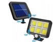 Lauko gatvės šviestuvas 80 W 1200 lm maitinamas saulės energija kaina ir informacija | Lauko šviestuvai | pigu.lt
