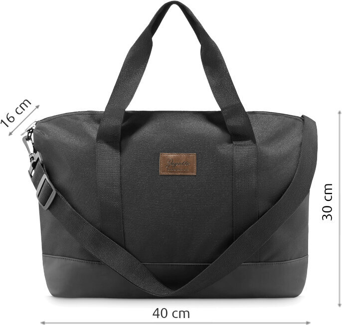 Kelioninis krepšys Zagatto, juodas kaina ir informacija | Lagaminai, kelioniniai krepšiai | pigu.lt