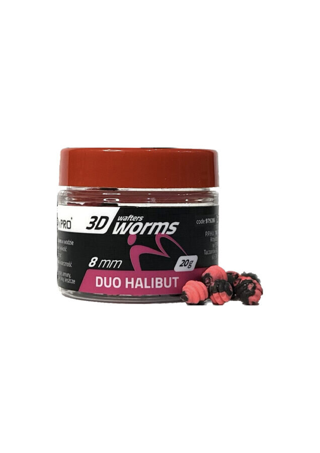 Masalas MatchPro Wafteri Top Worms Duo Halibut, 20g kaina ir informacija | Jaukai | pigu.lt