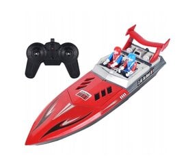 Radijo bangomis valdoma motorinė valtis, raudona kaina ir informacija | Žaislai berniukams | pigu.lt