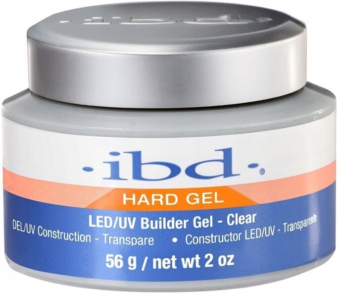 Nagų priauginimo gelis IBD Clear, 56 g kaina ir informacija | Nagų lakai, stiprintojai | pigu.lt