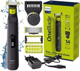 Philips One Blade Pro 360 цена и информация | Машинки для стрижки волос | pigu.lt