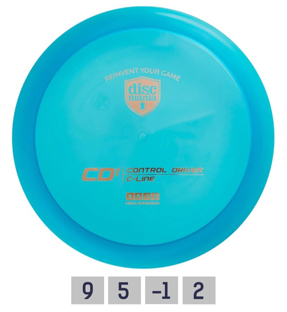 Diskgolfo diskas Discmania C-Line CD1, mėlynas kaina ir informacija | Diskgolfas | pigu.lt