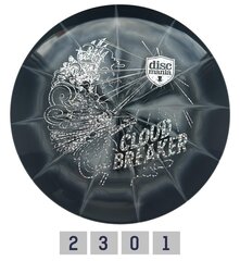 Diskgolfo diskas Discmania Lux Vapor Cloud Breaker April Jewels, juodas kaina ir informacija | Diskgolfas | pigu.lt