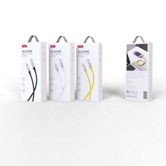 XO kabelis NB251 USB - Lightning 1,0 m 6A white цена и информация | Кабели для телефонов | pigu.lt