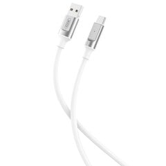 XO kabelis NB251 USB - USB-C 1,0 m 6A white цена и информация | Кабели для телефонов | pigu.lt