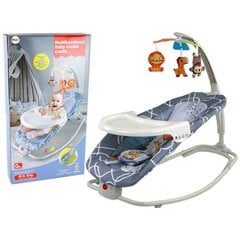 Supama kėdutė Lean Toys Bouncer Rocker 2in1 цена и информация | Шезлонги и качели | pigu.lt