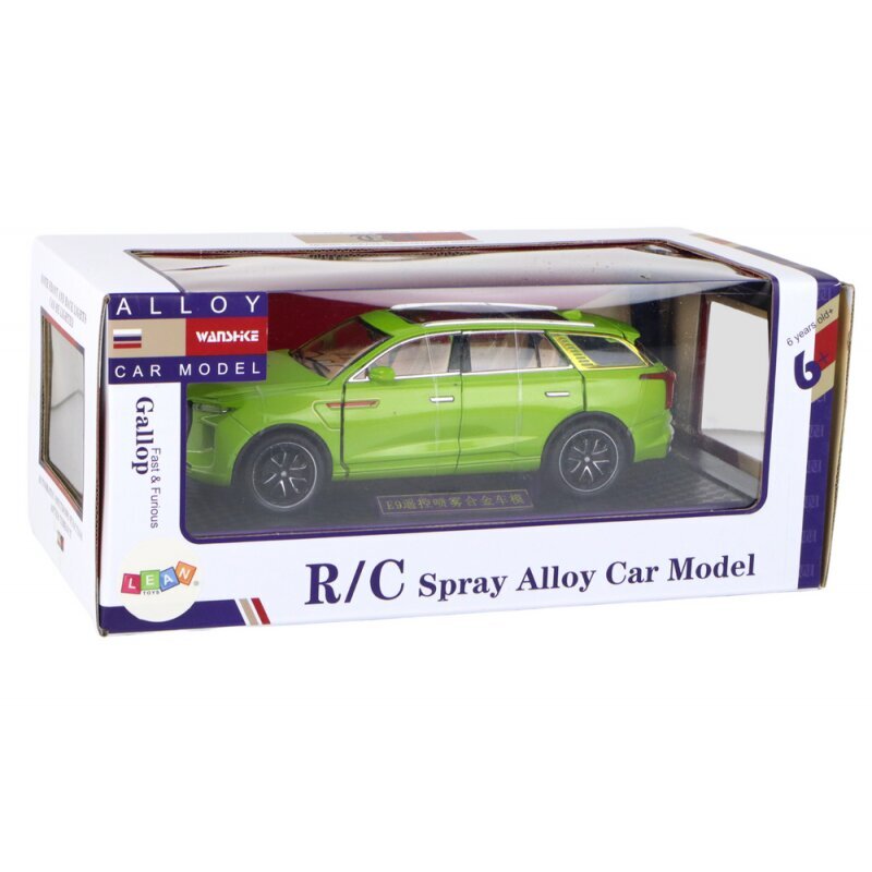 Žaislinis automobilis Lean Toys RC Car Model 1:24 C, žalias kaina ir informacija | Žaislai berniukams | pigu.lt