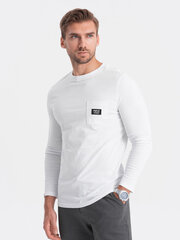 рубашка с карманом - белая v5 l156 цена и информация | Мужские футболки | pigu.lt