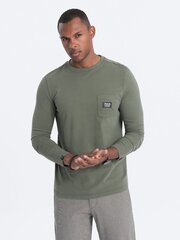 Marškinėliai vyrams Ombre Clothing 123707-7, žali kaina ir informacija | Vyriški marškinėliai | pigu.lt