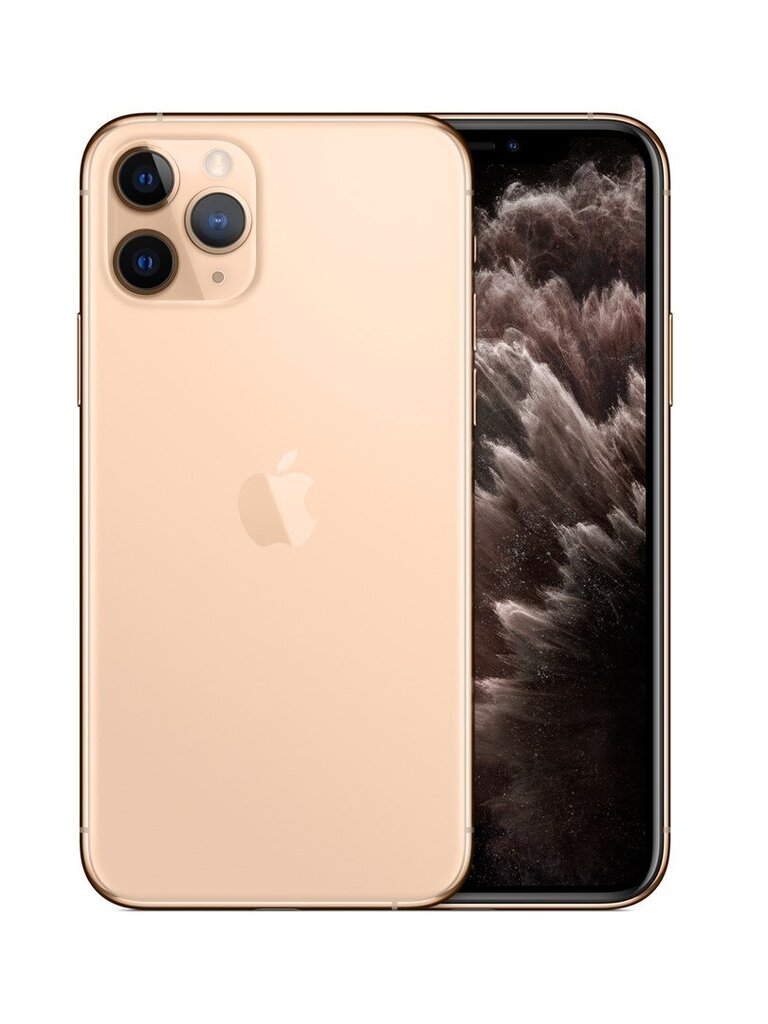 Telefonas Apple iPhone 11 Pro 256 GB Gold Remade 2Y kaina | pigu.lt