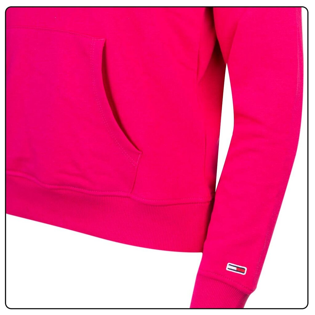 Džemperis moterims Tommy Hilfiger Jeans, rožinis kaina ir informacija | Džemperiai moterims | pigu.lt