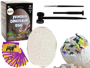 Archeologinių kasinėjimų rinkinys Lean Toys dinozauro kiaušinis kaina ir informacija | Lavinamieji žaislai | pigu.lt