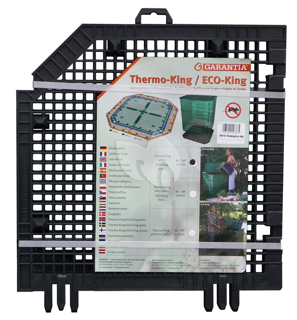 Grunto tvora kompostui Eco-Master, 400L kaina ir informacija | Komposto dėžės, lauko konteineriai | pigu.lt