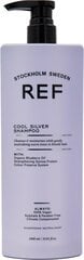 REF Cool Silver Shampoo neutralizuojantis šampūnas platininės blondinės ir žiliems plaukams 1000 ml kaina ir informacija | Šampūnai | pigu.lt